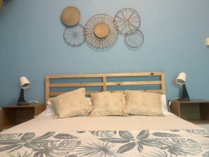 Comfort Room, 1 Queen Bed | Bed sheets - B&B Villa Luna (San Rafael del Yuma)