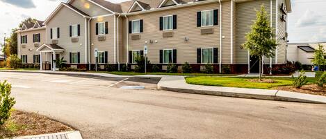 Fachada de la propiedad