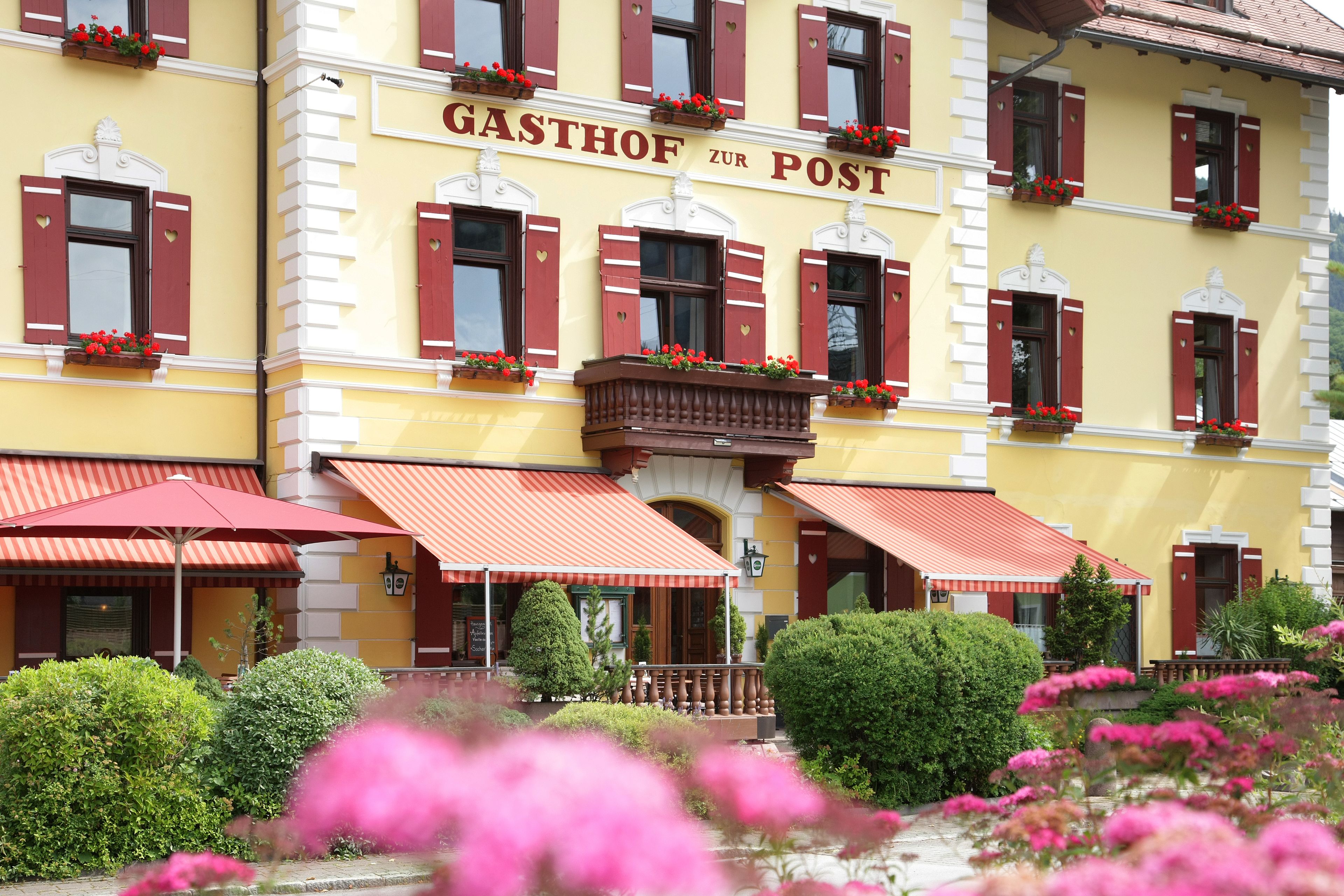outdoor wedding area