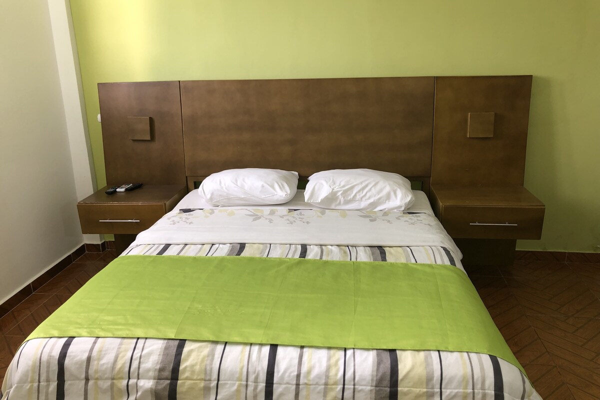 Ropa de cama de alta calidad y insonorización