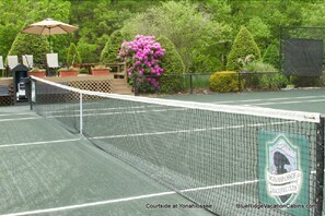 House | Tennis court
