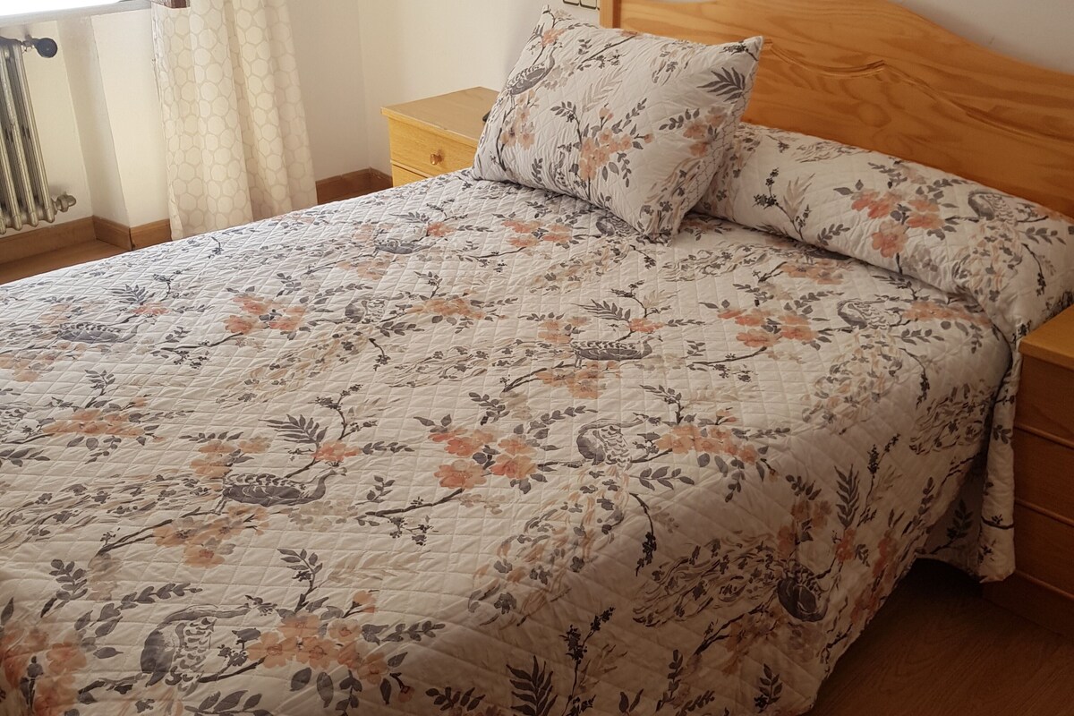 Escritorio, camas plegables/adicionales, wifi gratis y ropa de cama 