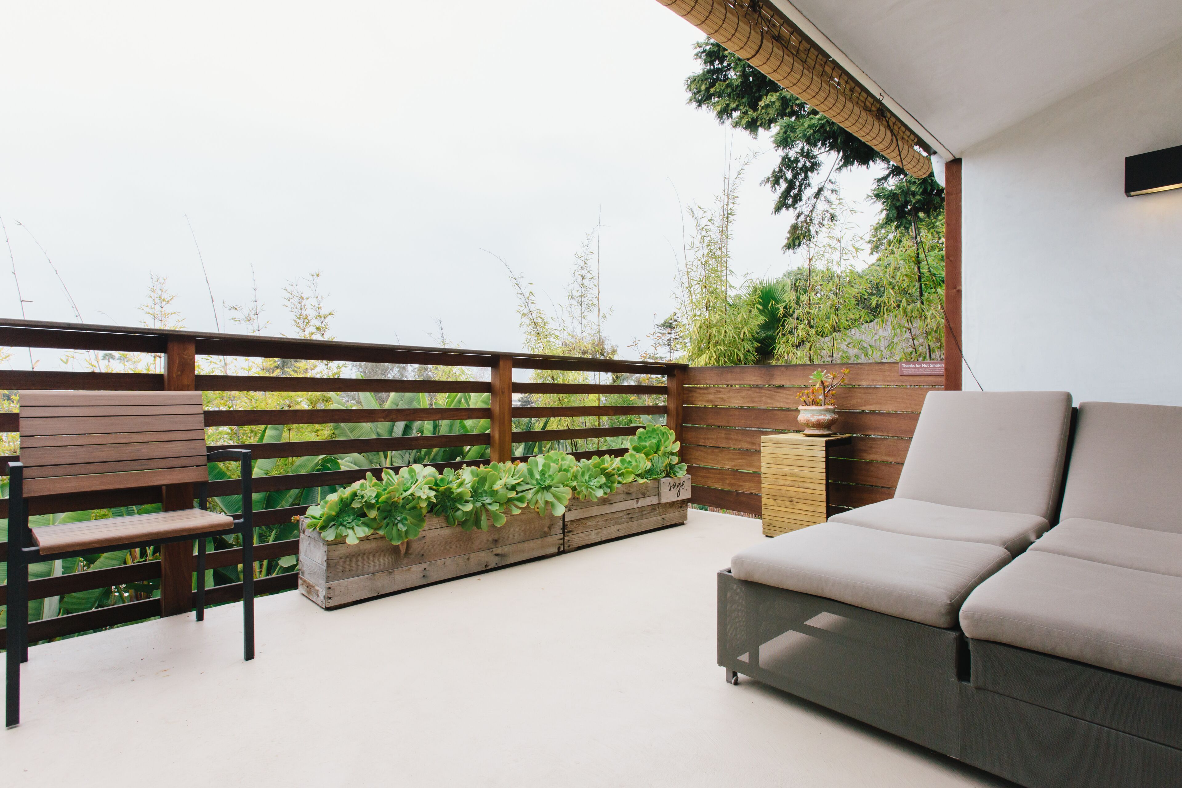 Premier suite, uitzicht op oceaan | Balkon