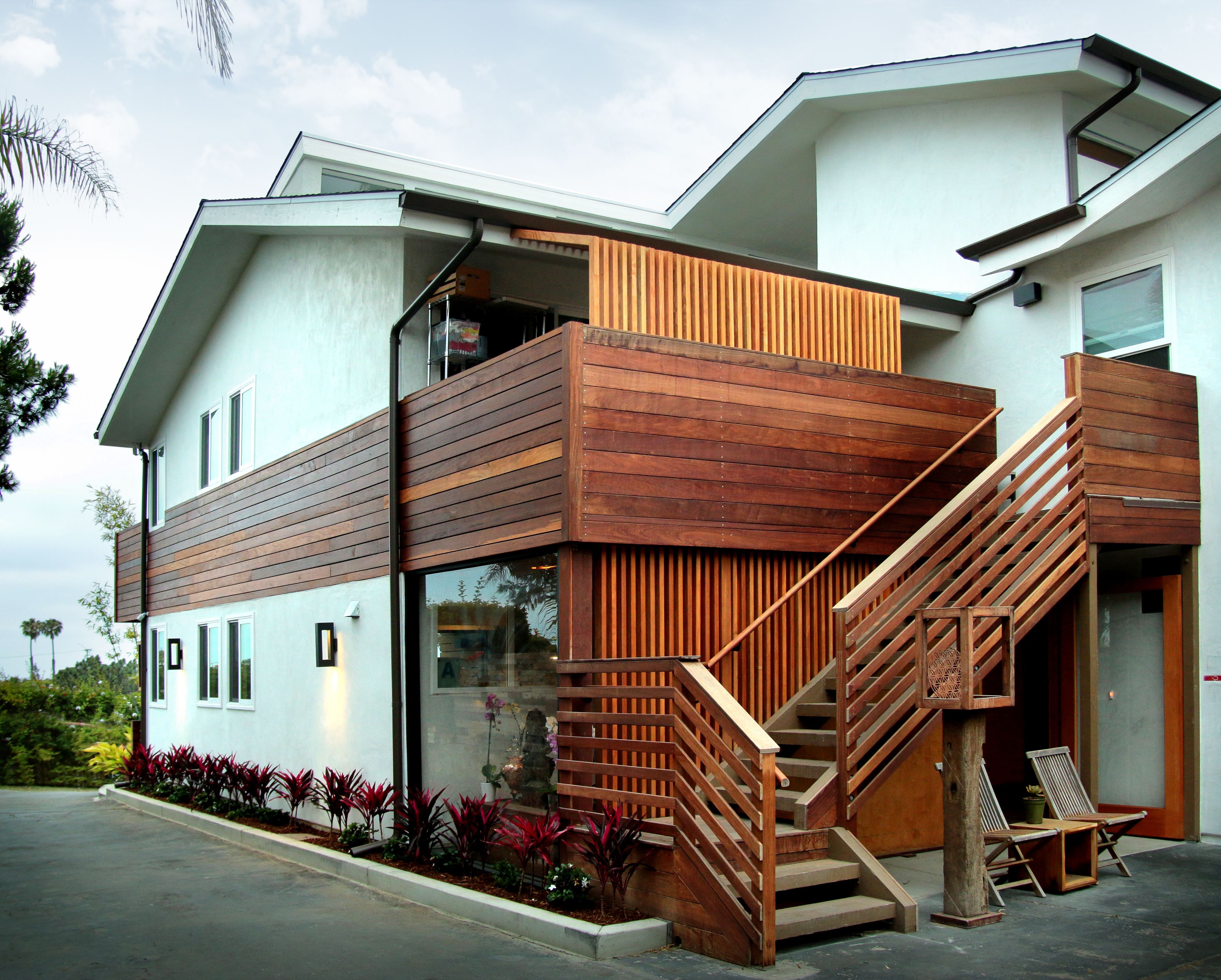 Façade de l’hébergement 