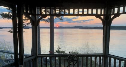 Abgeschiedenes Cottage in Oceanfrot: Unglaubliche Aussicht auf das Meer
