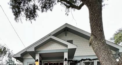 After beach time come back to an outdoor soaking tub in privacy fenced back yard