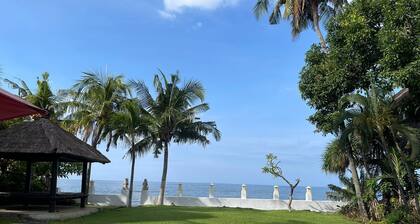 Modern, Luxury and Spacious Beach front Villa with Private Pool & Staff