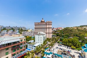 Blick von der Unterkunft