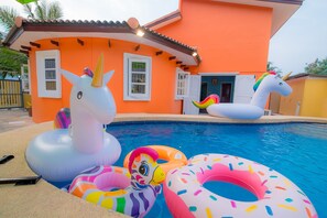 3-Bedroom House with Private Pool | Terrace/patio - Bann Candy Hua Hin Pool Villa (Hua Hin)