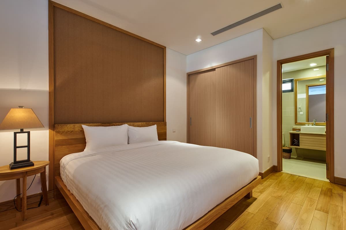 Zimmer, 1 Schlafzimmer, Nichtraucher, Poolblick | Innendetails