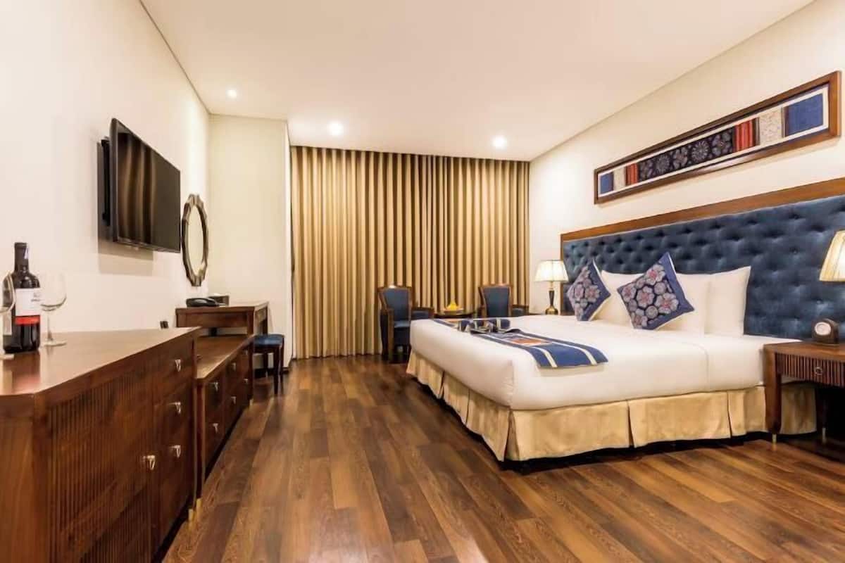 Ropa de cama de alta calidad y minibar