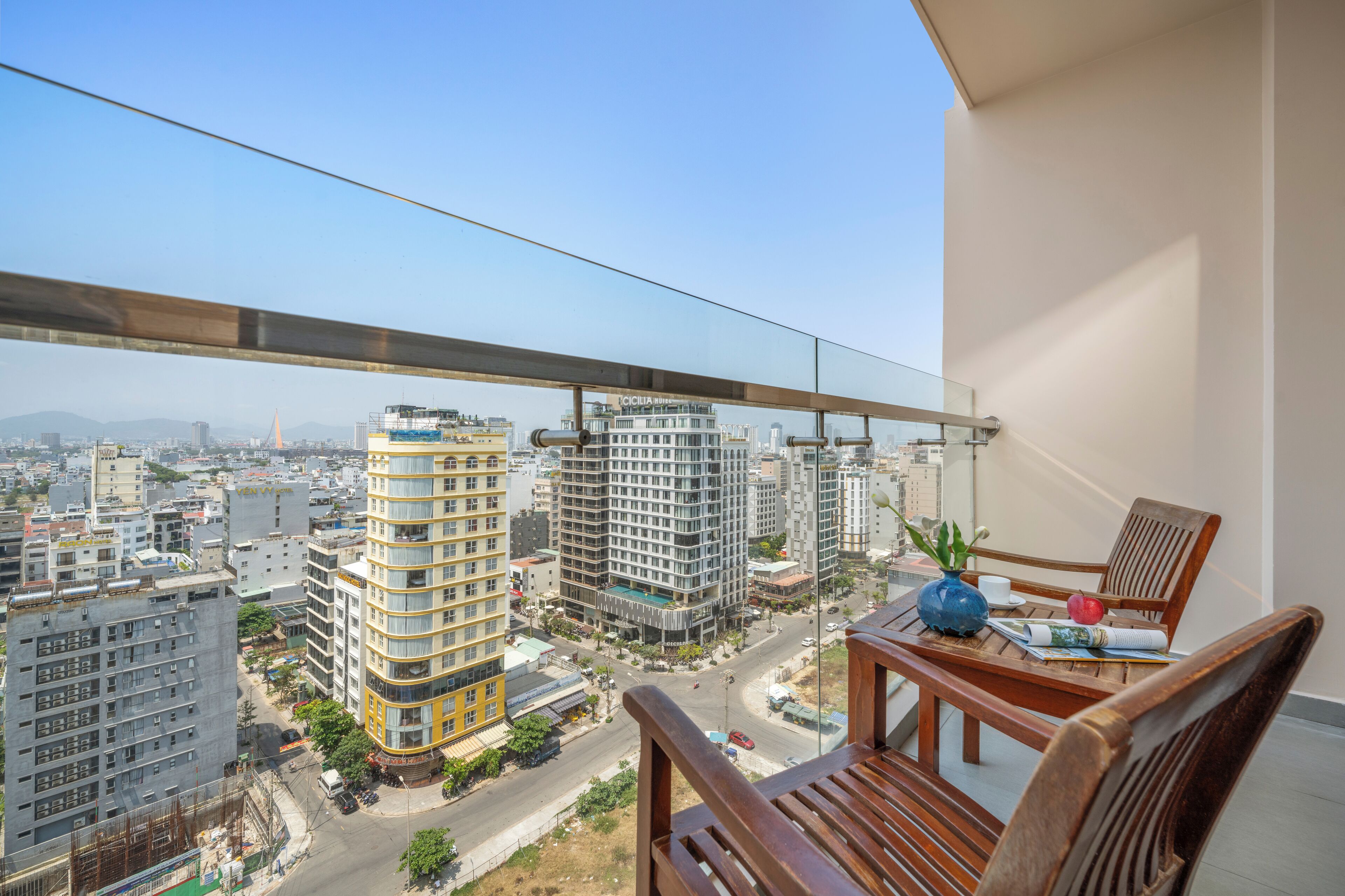 triple room, balcony, city view | 1 bedroom, premium bedding, minibar, in-room safe