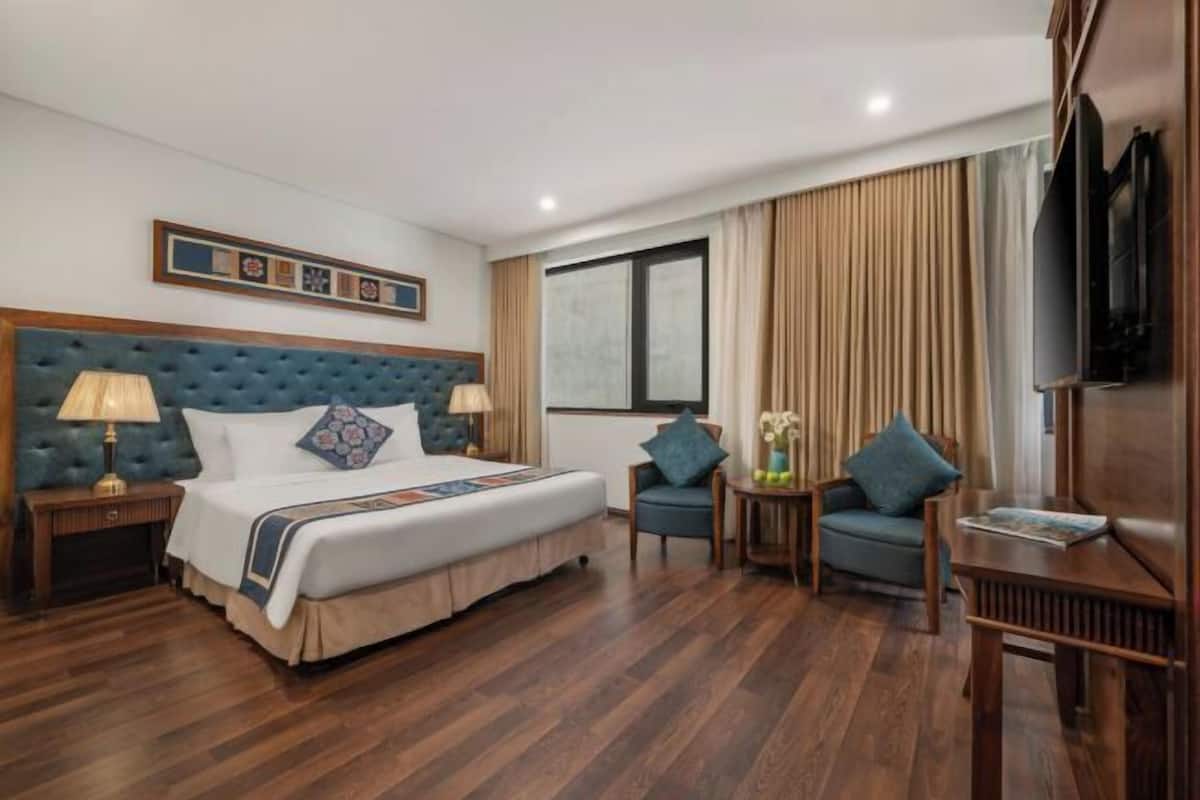 Ropa de cama de alta calidad y minibar