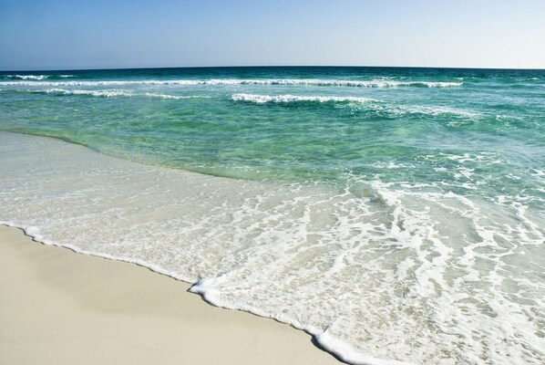 Beach nearby, beach towels