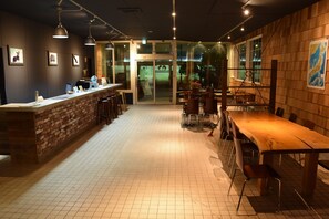 Lounge i lobbyen