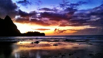 Camastros y toallas de playa