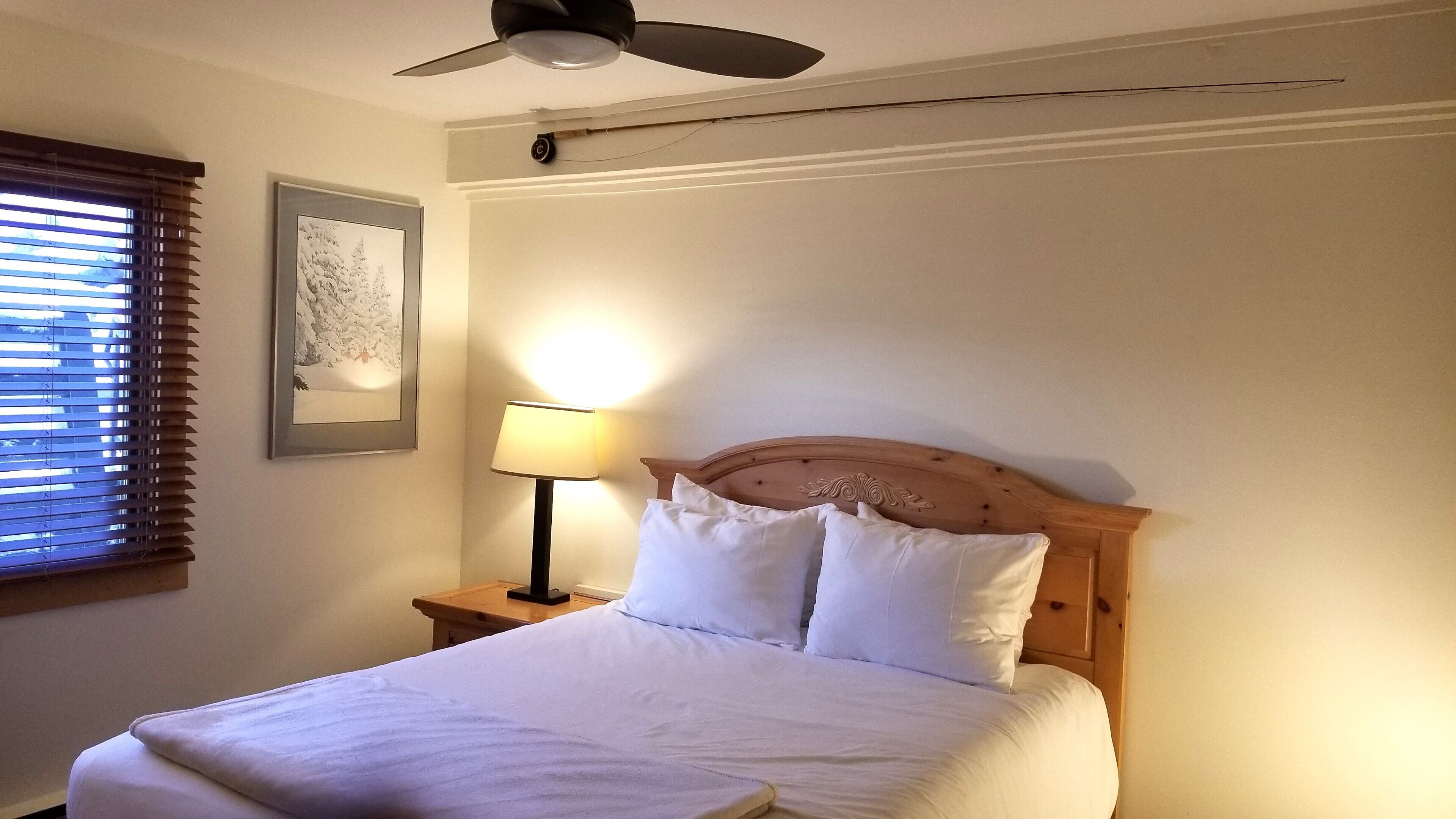 2 bedrooms, desk, iron/ironing board, free WiFi