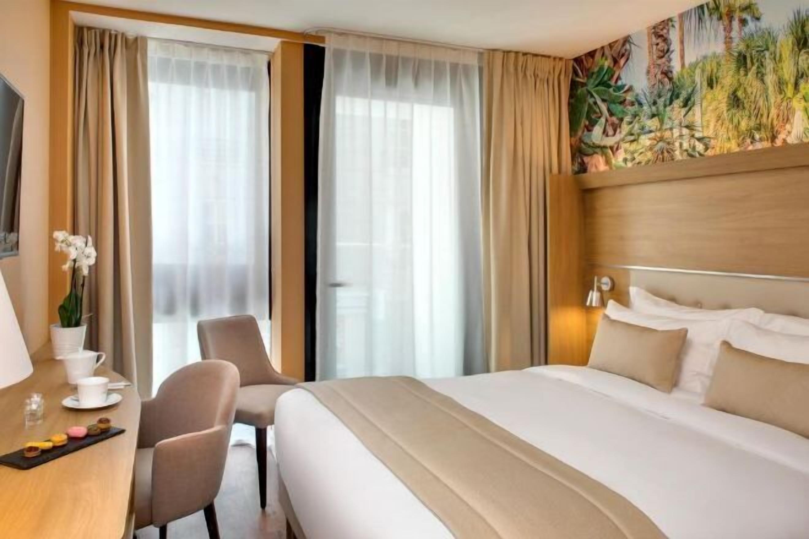 1 quarto, roupas de cama premium, frigobar, cofres nos quartos