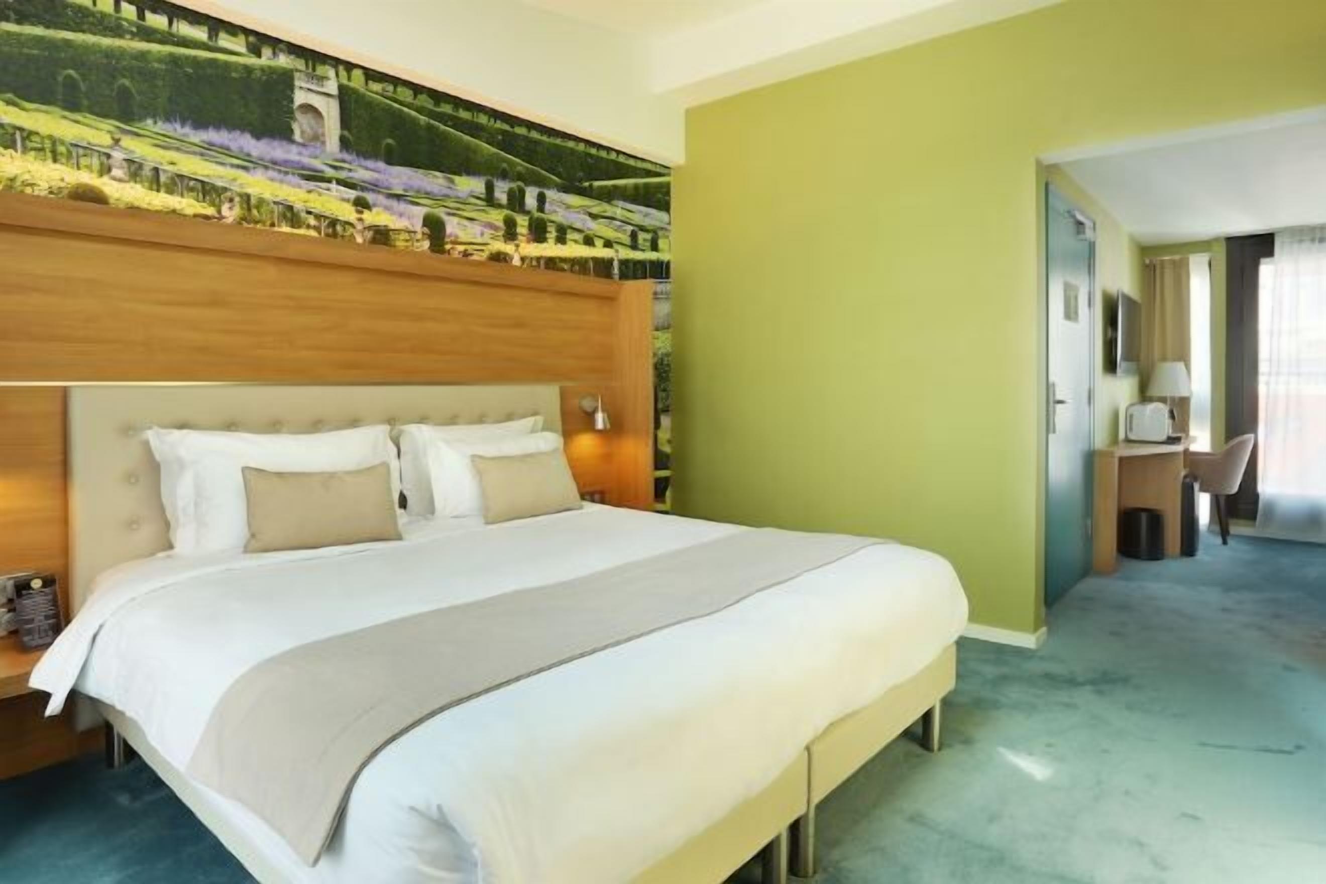 1 quarto, roupas de cama premium, frigobar, cofres nos quartos