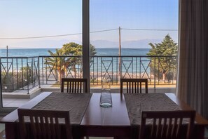 Superior Apartment, 3 Bedrooms, Balcony, Sea View | Beach/ocean view - Punda 4 Seasons (Aigialeia)