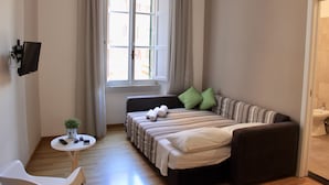 Suite – executive | Sengetøy av topp kvalitet, minibar, safe på rommet og skrivebord
