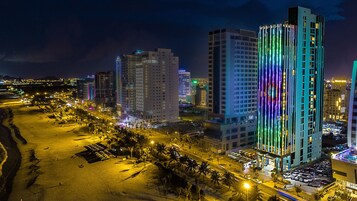 Front of property - evening/night