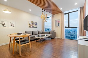 Penthouse, 2 Schlafzimmer | Ausblick vom Zimmer