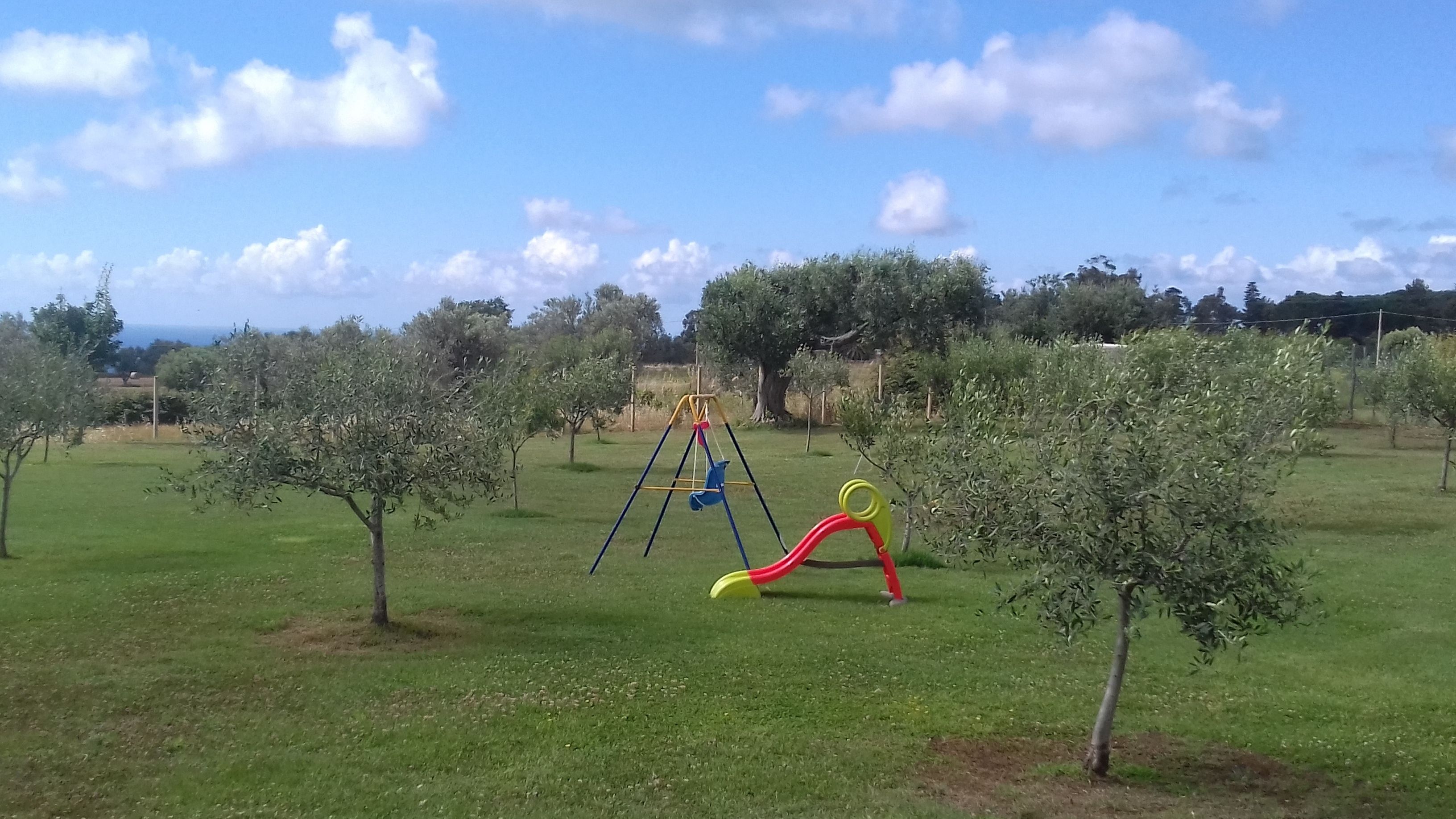 Blick von der Unterkunft