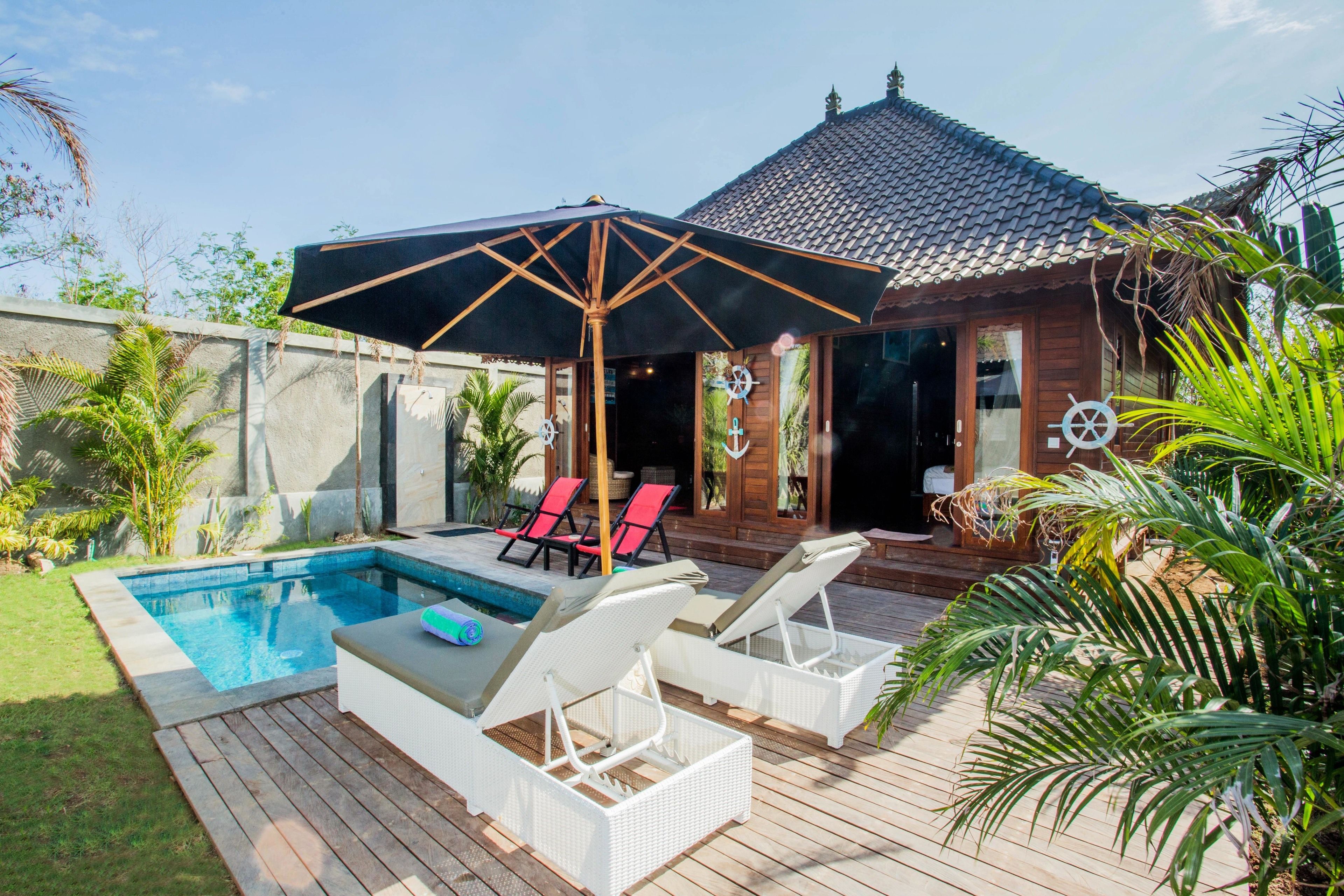 Villa Deluxe, vistas a la piscina (2 Bed Rooms) | Vistas desde la habitación