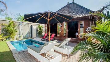 Vila Deluks, pemandangan kolam renang (2 Bed Rooms) | Pemandangan dari kamar