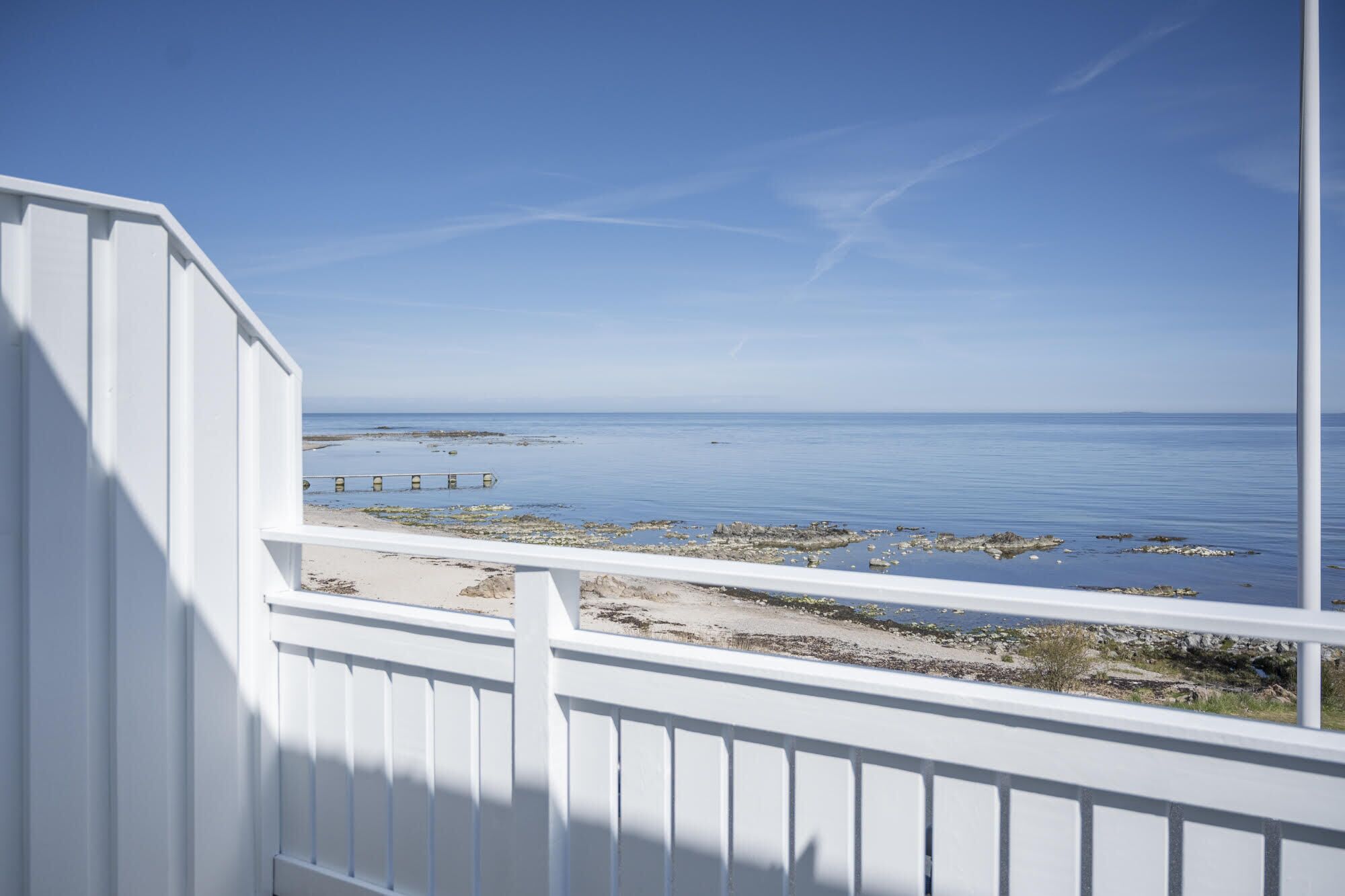 Dobbeltværelse med terrasse & havudsigt - Hovedbygning | View from room