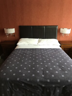 Blackout curtains, iron/ironing board, free WiFi, bed sheets