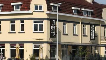 Fassade der Unterkunft