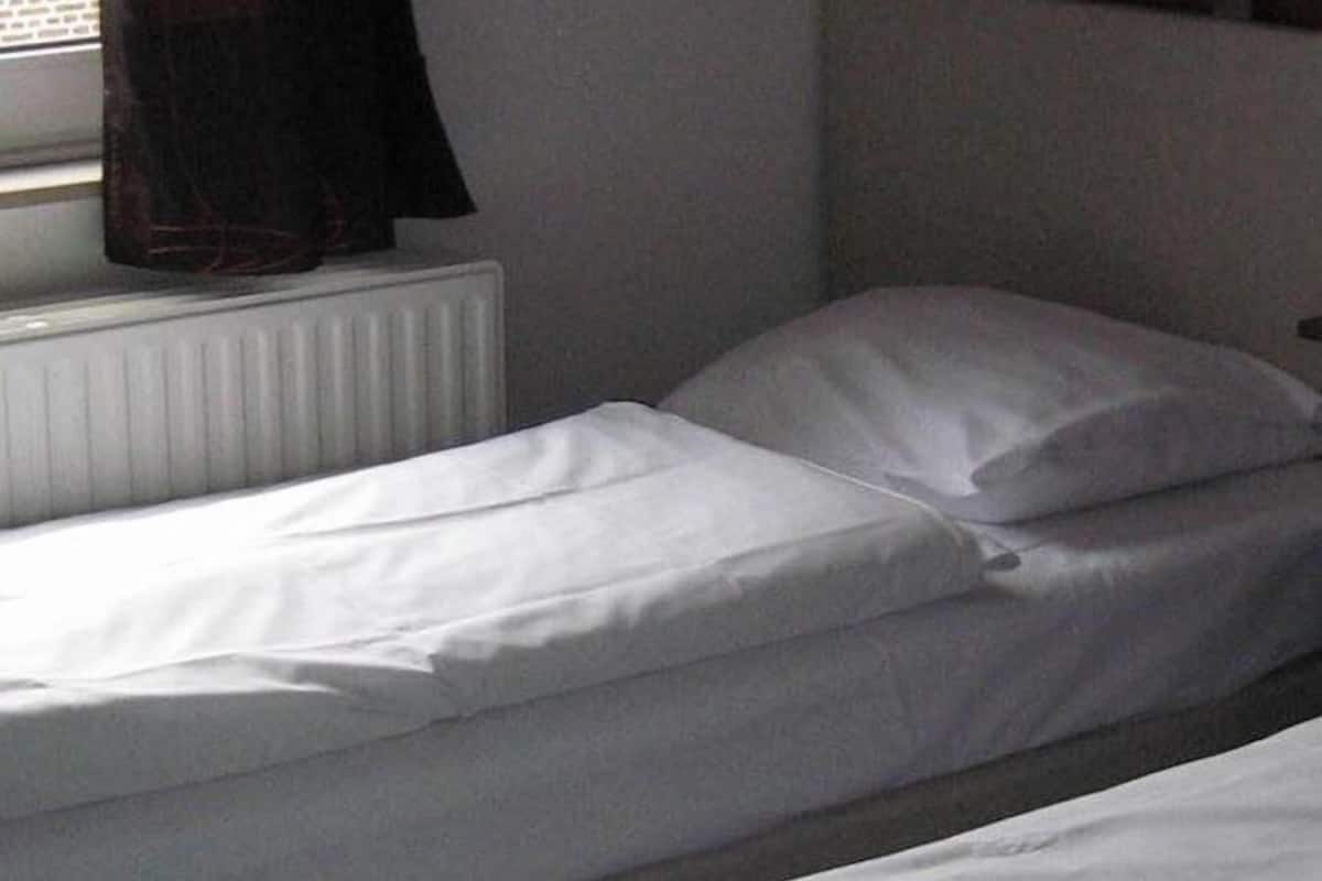 Twin kamer | Een bureau, een strijkplank/strijkijzer, gratis babybedden, gratis wifi