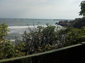 Habitació doble estàndard, vistes a la platja, primera línia de platja | Terrassa o pati