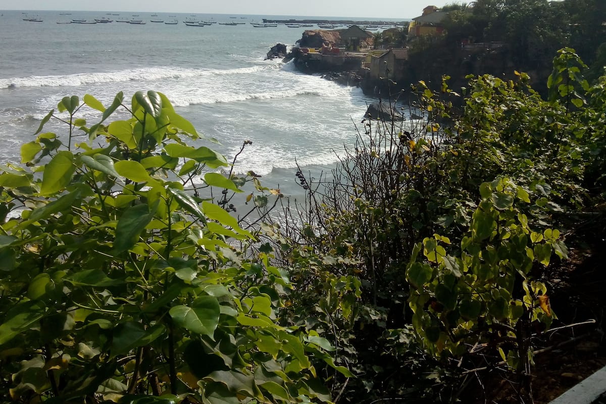 Vista a la playa o al mar