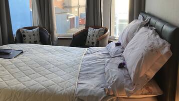 Fjölskylduherbergi (Room 5) | Rúmföt