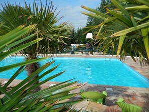 Udendørs pool, opvarmet pool