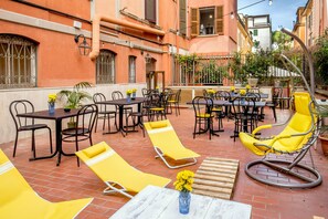 Terrace/patio - Free Hostels Roma (Rome)