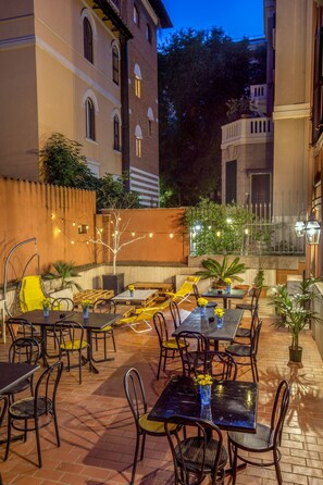 Terrace/patio - Free Hostels Roma (Rome)