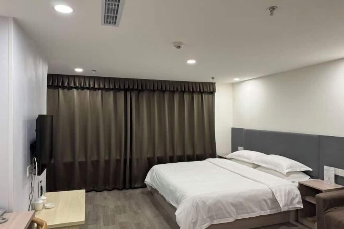 In-room safe, desk, blackout curtains, iron/ironing board