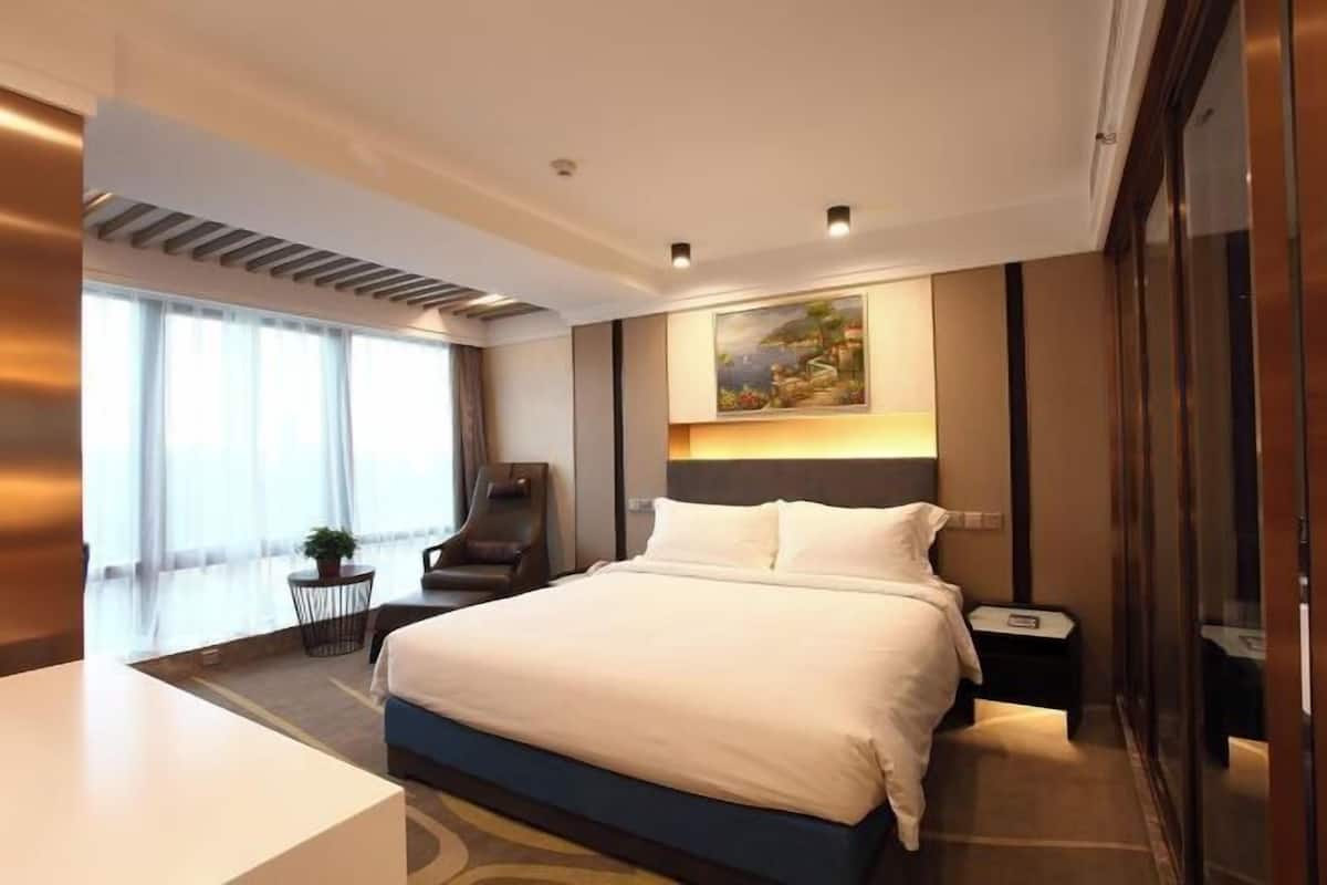 In-room safe, desk, blackout curtains, iron/ironing board