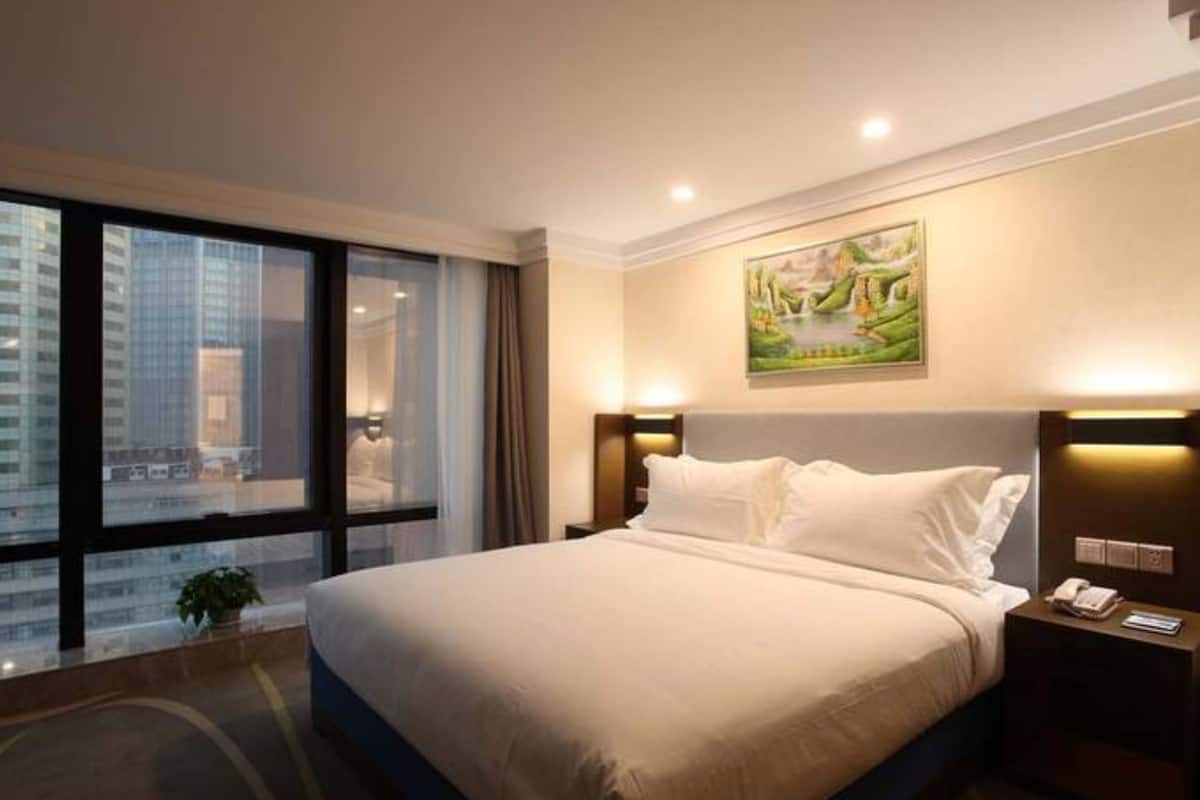 In-room safe, desk, blackout curtains, iron/ironing board