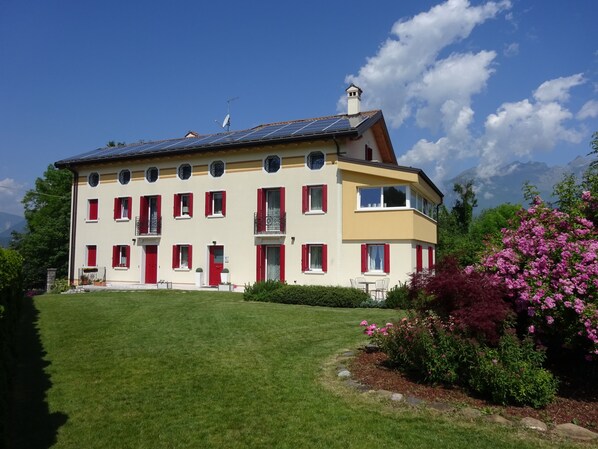 Fassade der Unterkunft