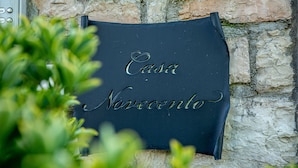 Entrada de la propiedad