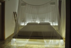 Premium bedding, memory-foam beds, minibar, in-room safe