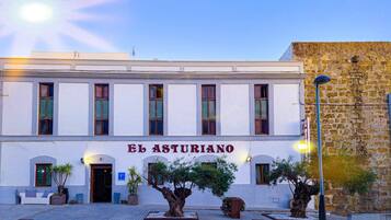 Voorkant van accommodatie