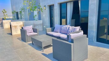 Royal Suite, 3 Bedrooms, Kitchen | Terrace/patio