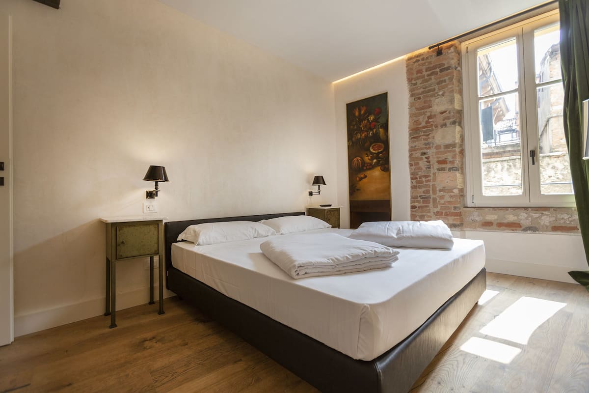 Superior Apartment, 1 Bedroom, Kitchen, City View | Egyptian cotton sheets, premium bedding, down comforters