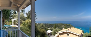 Vista del balcón